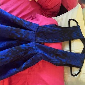 AQAQ Midnight Blue Dress